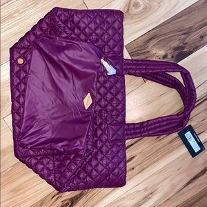 MZ Wallace Metro Tote- Medium Elderberry
